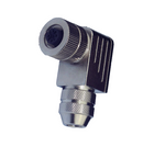 Industrial A-Coding M12 Shielded Elbow 3Pin/4Pin Circular Sensor Connectors Plug Adapter Fittings.