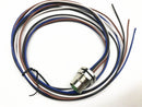 Field Assembly Sensor/Actuator Panel Mount Connector M12 4-Pin Male/Female A-Coding Front Flange Joint with 1M/3FT 24AWG Cable Wire.