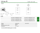 Field Assembly Sensor/Actuator Panel Mount Connector M12 4Pin Male/Female A-Coding Front Flange Joint.