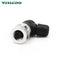 Waterproof IP67 Field-wireable M12 3Pin/4Pin Elbow Sensor Connector Plug Adapter Fittings.