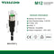 Industrial Pre-Wired M12 3PIN 4PIN Straight Connectors With 2M/3M/5M PVC Line and Cables.