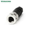 IP67 Field-wireable M12 Sensor Connector 3Pin/4Pin Adaptor Screw Terminal Plug Fittings.