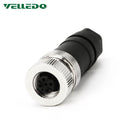 Field-wireable M12 5Pin/8Pin Straight Adaptor Screw Terminal Sensor Connector And Plug Fittings.