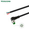 Waterproof IP67 Pre-wire M12 5PIN 8PIN Right Angle Sensor Connectors With 2M/3M/5M PVC Line/Cable.