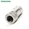 Waterproof FTP IP67 Industrial Field Assembly M12 Shielded Sensor Connectors and Screw Plugs.