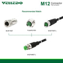 Pre-Wired M12 Shielded 3PIN 4PIN Straight Connectors With 2M/3M/5M PVC Line and Cables.