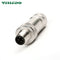 Waterproof FTP IP67 Industrial Field Assembly M12 Shielded Sensor Connectors and Screw Plugs.