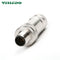 IP67 M12 Shielded 5Pin/8Pin Straight Circular Metal Connectors And Industrial Plug Adapter.