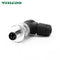 Industrial Field-wireable M8 Right Angle 3/4Pin Male/Female Circular Sensor Connector.