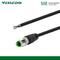 Field Assembly Wire M8 A Coding 3/4Pin Sensor Connectors With 2M/3M/5M PVC Length Cable Cord.