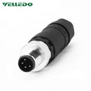 10PCS/50PCS/100PCS Pack M8 Industrial Straight 3/4PIN Circular Connector.