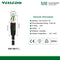 IP67 Pre-Wired Shielded M8 Straight 3PIN 4PIN A-Coding Connectors with 2M/3M/5M PVC Line/Wire.